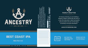 Ancestry Brewing Best Coast IPA