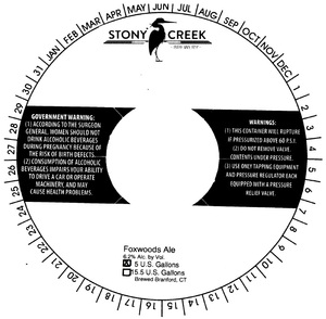 Stony Creek Brewery Foxwoods Ale