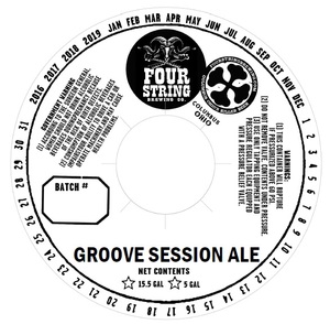 Four String Brewing Co. Groove Session Ale