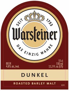 Warsteiner Dunkel February 2017