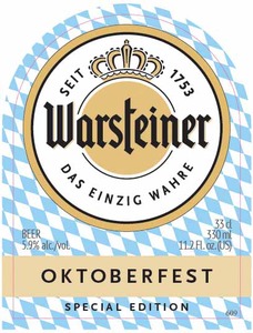 Warsteiner Oktoberfest February 2017