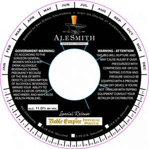 Alesmith Noble Empire Imperial Porter