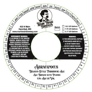 Mark Twain Breweing Company Abracapocus February 2017