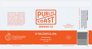 Public Coast Brewing Co. O! Valencia