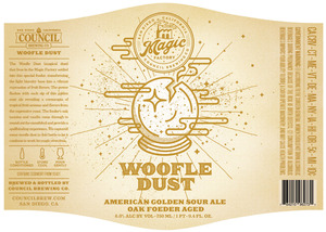 Council Brewing Co. Woofle Dust Golden Sour Ale