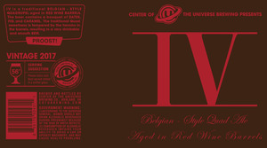 Iv - Wine Barrel Aged Belgian Quad February 2017