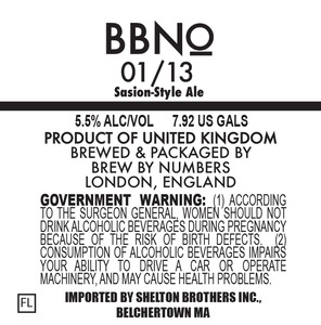 Brew By Numbers 01/13 February 2017