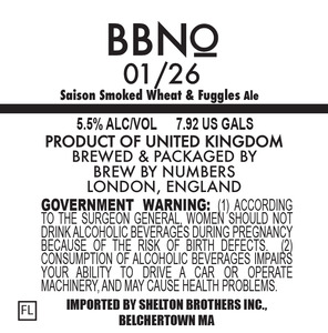 Brew By Numbers 01/26