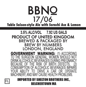 Brew By Numbers 17/06 February 2017