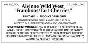 Alvinne Wild West Framboos/ Tart Cherries February 2017