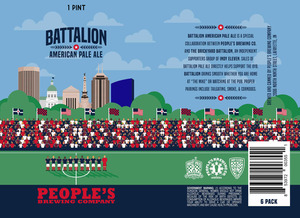 People's Brewing Company Battalion February 2017