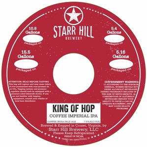 Starr Hill King Of Hop Coffee February 2017