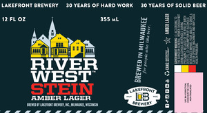 Lakefront Brewery Riverwest Stein February 2017