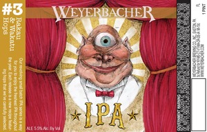 Weyerbacher IPA #3 March 2017