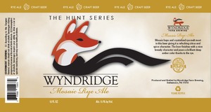 Hunt Series Mosaic Rye Ale 