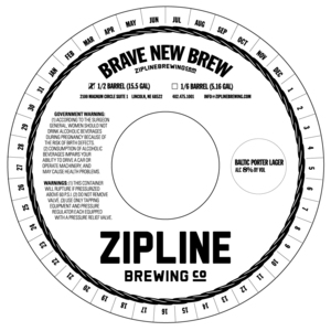 Zipline Brewing Co. Baltic Porter February 2017