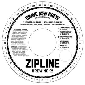 Zipline Brewing Co. Hibiscus Saison