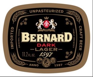 Bernard Dark Lager February 2017