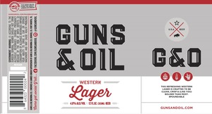 Guns & Oil Brewing Co Western Lager