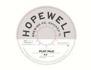 Hopewell Brewing Company Pilot Pale