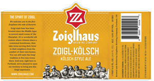 Zoiglhaus Brewing Company Zoigl-kolsch February 2017