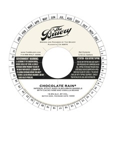 The Bruery Chocolate Rain February 2017