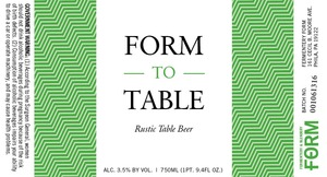 Form To Table 