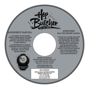 Hop Butcher For The World Destination Moon