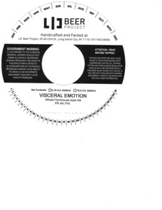 Lic Beer Project Visceral Emotion February 2017