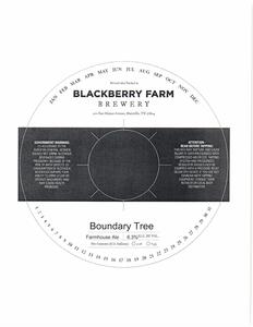 Blackberry Farm Boundary Tree February 2017