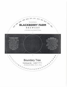 Blackberry Farm Boundary Tree