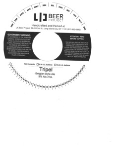Lic Beer Project Tripel February 2017