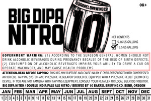 10 Barrel Brewing Co. Big Dipa Nitro