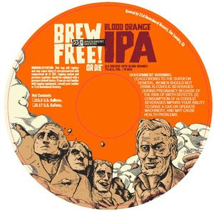 21st Amendment Brewery Brew Free! Or Die Blood Orange February 2017