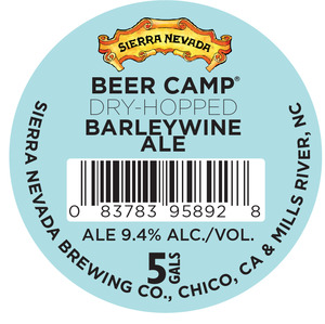 Sierra Nevada Dry-hopped Barleywine Ale February 2017