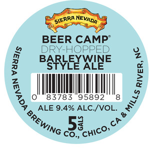 Sierra Nevada Dry-hopped Barleywine Style Ale February 2017