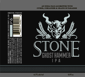 Stone Ghost Hammer Ipa February 2017