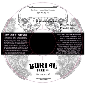 Burial Beer Co. The Priory Hommelbier