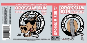 Millersburg Brewing Company Opossum Run Pale Ale February 2017