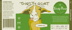 Thirsty Planet Brewing Co. Thirsty Goat Amber Ale February 2017