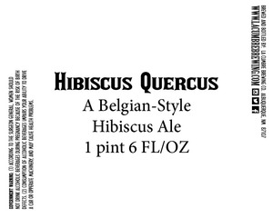 La Cumbre Brewing Co. Hibiscus Quercus