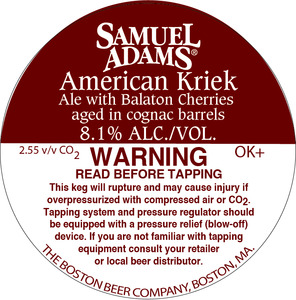 Samuel Adams American Kriek February 2017