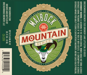 Breckenridge Brewery, LLC Mountain Series Maibock