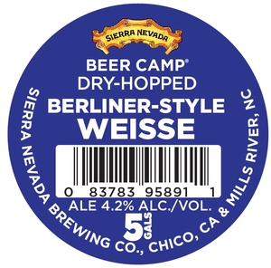 Sierra Nevada Dry-hopped Berliner Weisse February 2017