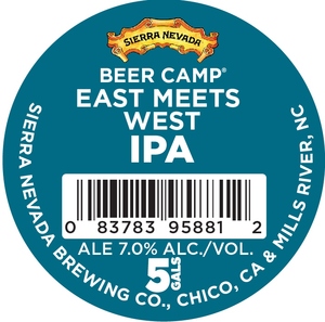 Sierra Nevada East Meets West IPA February 2017