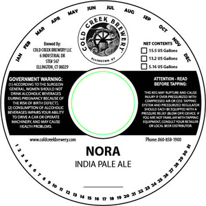 Cold Creek Brewery LLC Nora February 2017