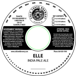 Cold Creek Brewery LLC Elle