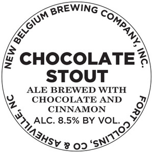 New Belgium Brewing Company, Inc. Chocolate Stout