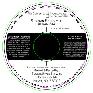 Souris River Brewing Styrian Festivale