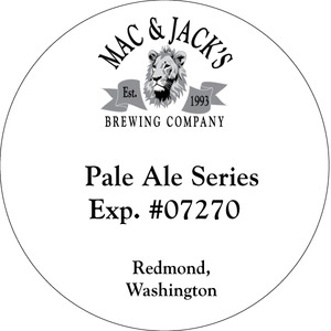 Mac & Jack's Brewery Series Exp. #07270